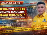 Ketua DPD Golkar Maluku Tenggara Tewas Ditikam OTK di Bandara Karel Sadsuitubun 21