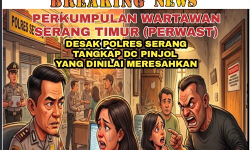 PERWAST Desak Polres Serang Tangkap DC Pinjol Yang Dinilai Meresahkan 10