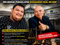 Bupati dan Kadisdik Cianjur Diminta Tegas: Jangan Lindungi Oknum Guru yang Melakukan Penggelapan berdasarkan Pasal 468 KUHP 8