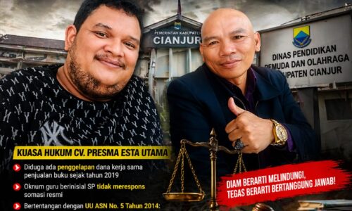 Bupati dan Kadisdik Cianjur Diminta Tegas: Jangan Lindungi Oknum Guru yang Melakukan Penggelapan berdasarkan Pasal 468 KUHP 12