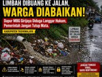 Limbah Dibuang KE Jalan, Warga Diabaikan! Dapur MBG Girijaya Diduga Langgar Hukum, Pemerintah Jangan Tutup Mata. 11