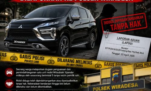 Dugaan Penggelapan Mobil Mitsubishi Xpander Dilaporkan ke Polsek Wiradesa 10