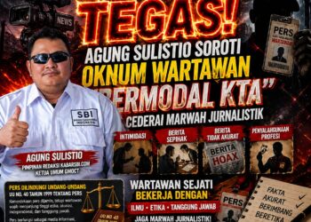 Tegas! Agung Sulistio Bongkar Fenomena “Wartawan Bermodal KTA” yang Merusak Marwah Jurnalistik 17