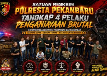 Brutal dan Memalukan: Dugaan Oknum Aparat Terlibat, Aktivis Konsumen Dikeroyok Debt Collector di Pekanbaru” 16