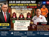 Lolos dari Gugatan PMH! Ketua LPK Yaperma Lampung Menang di PN Sukadana dan Ahmad Effendi Terjaring OTT Tekab 308 Polres Lamtim 11