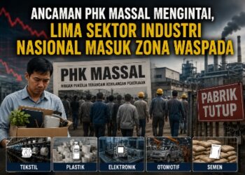 Ancaman PHK Massal Mengintai, Lima Sektor Industri Nasional Masuk Zona Waspada 16