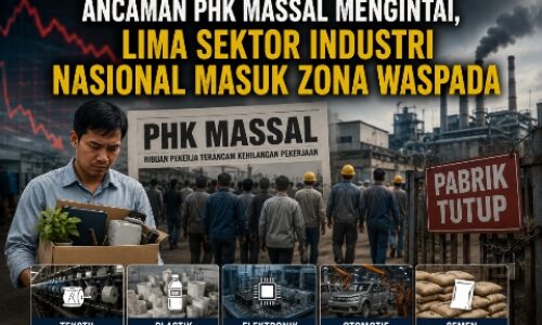 Ancaman PHK Massal Mengintai, Lima Sektor Industri Nasional Masuk Zona Waspada 2