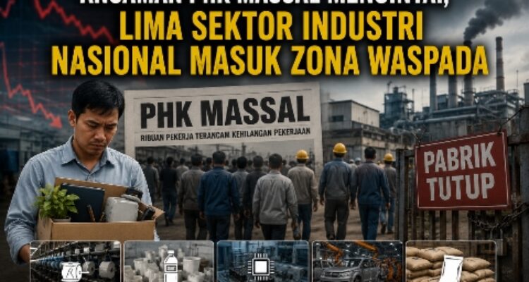 Ancaman PHK Massal Mengintai, Lima Sektor Industri Nasional Masuk Zona Waspada 1