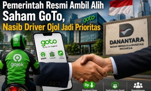 Pemerintah Resmi Ambil Alih Saham GoTo, Nasib Driver Ojol Jadi Prioritas 6