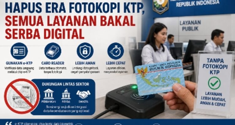 Kemendagri Siap Hapus Era Fotokopi KTP, Semua Layanan Bakal Serba Digital 1
