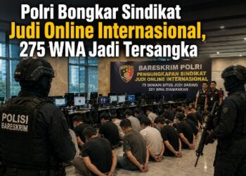 Polri Bongkar Sindikat Judi Online Internasional, 275 WNA Jadi Tersangka 16