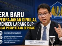 Era Baru Perpajakan Dimulai, Menkeu Larang DJP Buat Pernyataan Sepihak 8