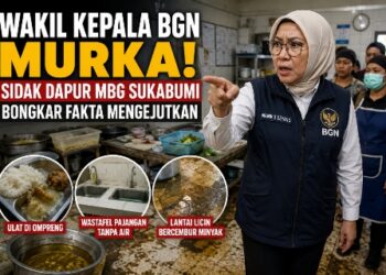 Wakil Kepala BGN Murka! Sidak Dapur MBG Sukabumi Bongkar Fakta Mengejutkan 18