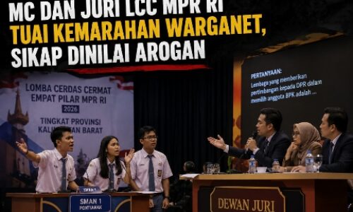 MC dan Juri LCC MPR RI Tuai Kemarahan Warganet, Sikap Dinilai Arogan 6