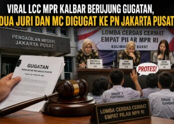 Viral LCC MPR Kalbar Berujung Gugatan, Dua Juri dan MC Digugat ke PN Jakarta Pusat 17