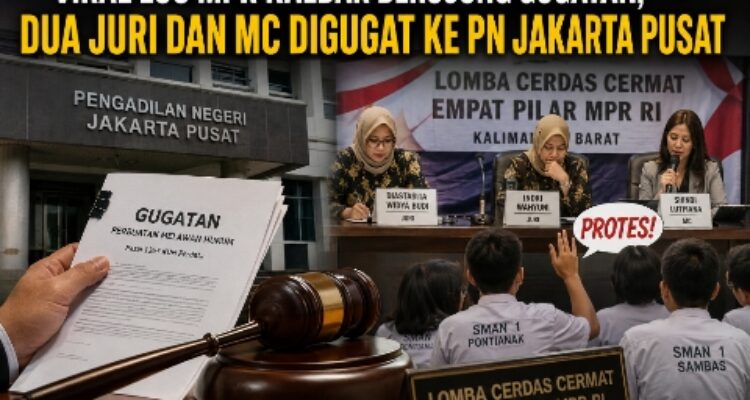 Viral LCC MPR Kalbar Berujung Gugatan, Dua Juri dan MC Digugat ke PN Jakarta Pusat 2