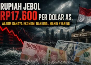 Rupiah Jebol Rp17.600 per Dolar AS, Alarm Bahaya Ekonomi Nasional Makin Nyaring 16