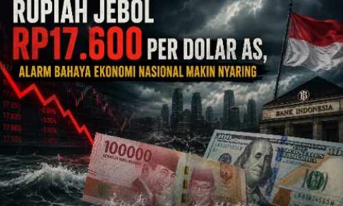 Rupiah Jebol Rp17.600 per Dolar AS, Alarm Bahaya Ekonomi Nasional Makin Nyaring 6