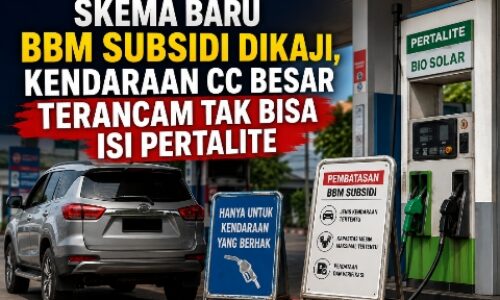 Skema Baru BBM Subsidi Dikaji, Kendaraan CC Besar Terancam Tak Bisa Isi Pertalite 5