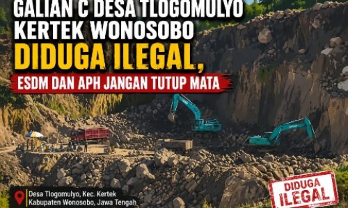Galian C Desa Tlogomulyo Kertek Wonosobo Diduga Ilegal, ESDM dan APH Jangan Tutup Mata 11
