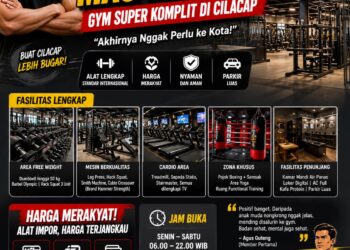 Mas Hendra Resmikan Fitness Center Lengkap di Cilacap, Hadirkan Fasilitas Modern dan Harga Terjangkau 20