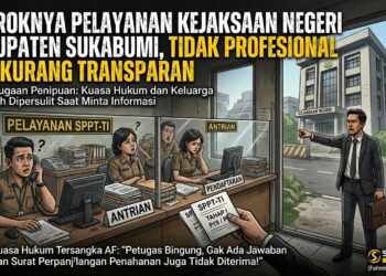 Bobrok..!!? Pelayanan Kejaksaan Negeri Kabupaten Sukabumi, Tidak Profesional dan Kurang Transparan 19