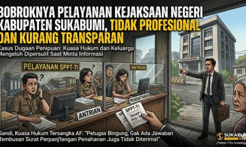 Bobrok..!!? Pelayanan Kejaksaan Negeri Kabupaten Sukabumi, Tidak Profesional dan Kurang Transparan 3