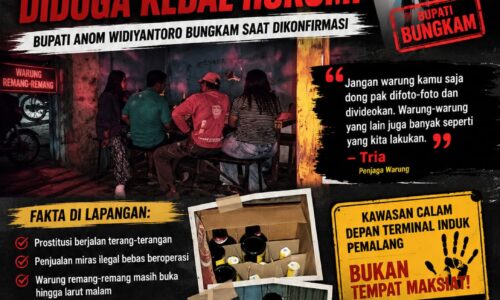 Prostitusi dan Miras Ilegal di Calam Pemalang Diduga Kebal Hukum, Bupati Anom Widiyantoro Bungkam Saat Dikonfirmasi 8