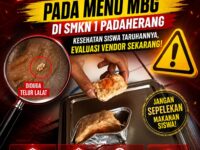 Diduga Ada Telur Lalat dalam Menu MBG di SMKN 1 Padaherang, AWP Soroti Higienitas dan Desak Evaluasi Vendor 11