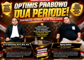 Optimis Prabowo Dua Periode, Dr. H. Fachrul Razi Nilai Elektabilitas Presiden Masih Belum Tertandingi 19