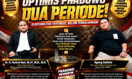Optimis Prabowo Dua Periode, Dr. H. Fachrul Razi Nilai Elektabilitas Presiden Masih Belum Tertandingi 7