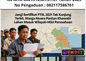 Janji Sertifikat PTSL 2021 Tak Kunjung Terbit, Warga Muara Pantun Khawatir Lahan Masuk Wilayah HGU Perusahaan 18