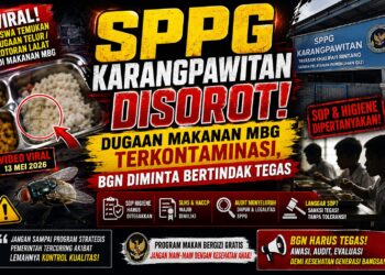 SPPG Karangpawitan Disorot! Dugaan Makanan MBG Terkontaminasi, BGN Diminta Bertindak Tegas 17
