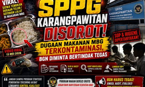 SPPG Karangpawitan Disorot! Dugaan Makanan MBG Terkontaminasi, BGN Diminta Bertindak Tegas 10