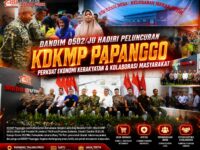 Dandim 0502/JU Hadiri Peluncuran KDKMP Papanggo, Perkuat Ekonomi Kerakyatan dan Kolaborasi Masyarakat 7