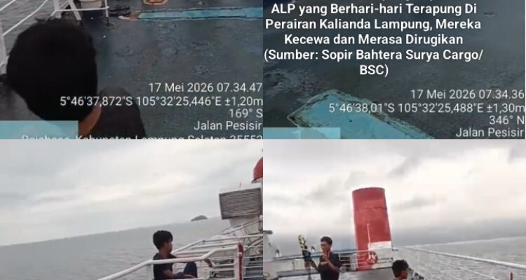 Viral! Kapal ALP Terapung Berhari-hari di Kalianda, Penumpang Rugi & Khawatir Kehilangan Pekerjaan 3