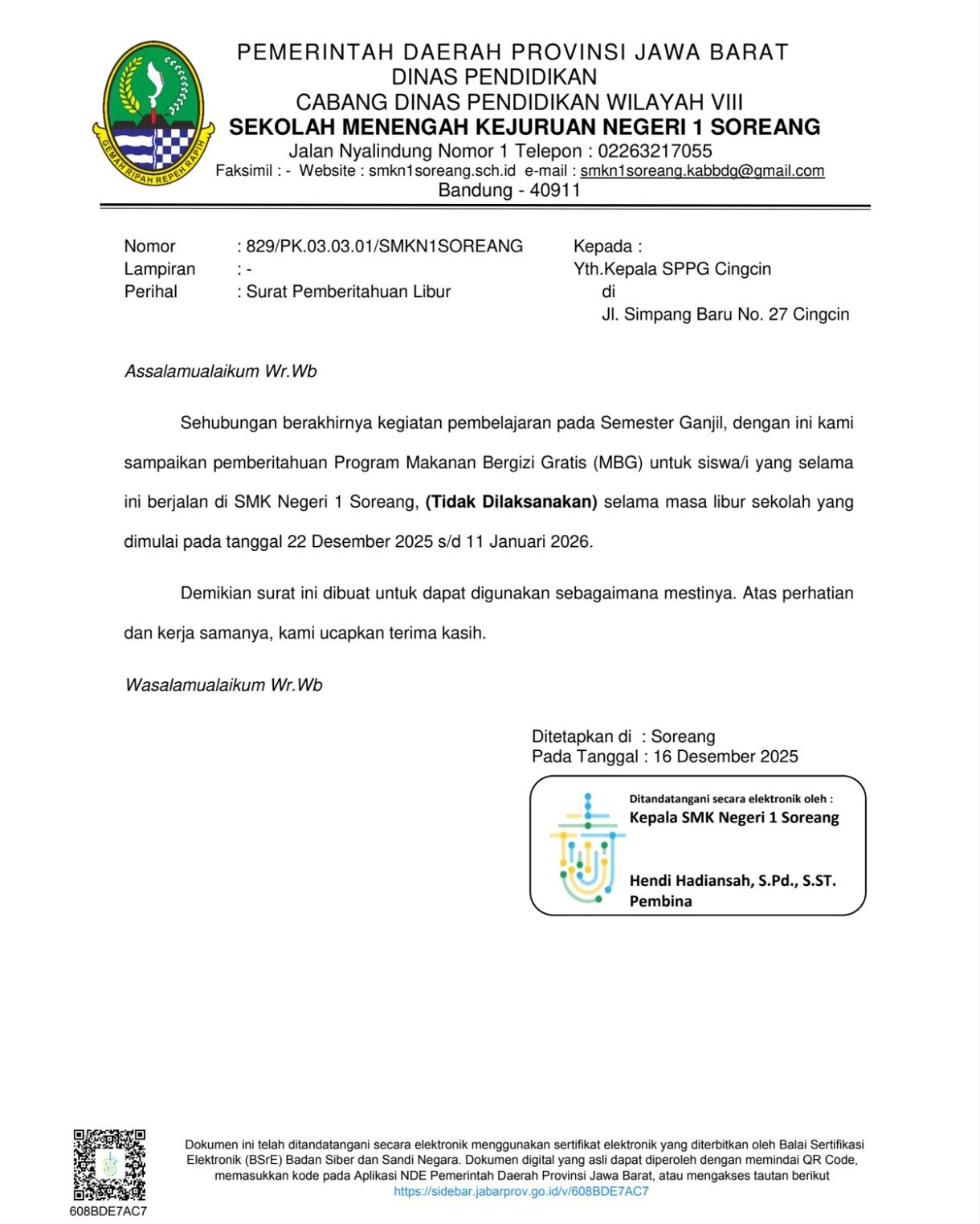 Diduga Dana MBG SDN Sekarwangi “MENGUAP” Saat LIBUR Semester, Ratusan Juta Dipertanyakan 5 Diduga Dana MBG SDN Sekarwangi “MENGUAP” Saat LIBUR Semester, Ratusan Juta Dipertanyakan 5