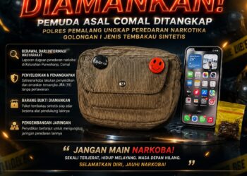 Perang Melawan Narkotika Harus Bersih dari “Main Mata”, Polres Pemalang Bongkar Peredaran Tembakau Sintetis di Comal 17