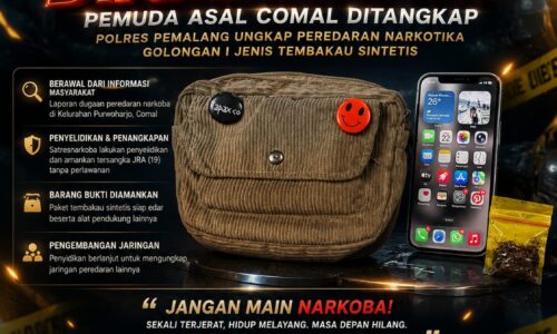 Perang Melawan Narkotika Harus Bersih dari “Main Mata”, Polres Pemalang Bongkar Peredaran Tembakau Sintetis di Comal 10