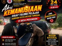 Teladan Kemanusiaan: Agung Sulistio Sigap Selamatkan Pelajar Korban Kecelakaan, Puskesmas Tutup Justru Tak Halangi Pertolongan 13