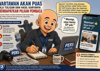 Wartawan dan Kepuasan dari Sebuah Apresiasi Narasumber Serta Pembaca Karya Jurnalistik 19