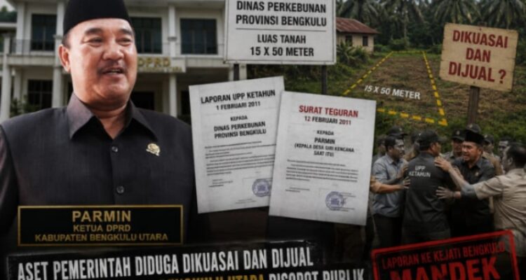 Ketua DPRD Kab. Bengkulu Utara diduga menjual aset Pemda saat menjabat sebagai Kades 1