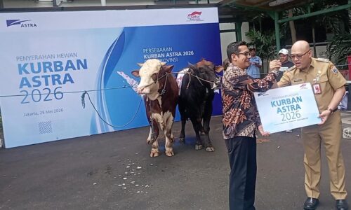 Pemkot Jakut Terima Bantuan Hewan Kurban 𝗔𝘀𝘁𝗿𝗮 𝗚𝗿𝗼𝘂𝗽 6
