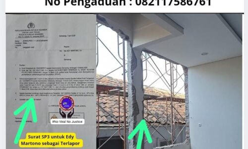 Terbit SP3, Edy Martono Apresiasi Polrestabes Semarang Bekerja Berdasar Fakta & Adil, Damai itu Indah 11