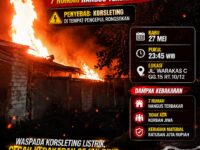 Kebakaran Hebat di Warakas Akibat Korsleting Listrik, Tujuh Rumah Hangus Dilalap Api 7