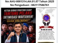 Ketua GIBAS Fighting Camp Tantang Pelaku Intimidasi Wartawan: "Sok Jago" Hobi Kekerasan? Masuk Ring Boxing Saja! 11