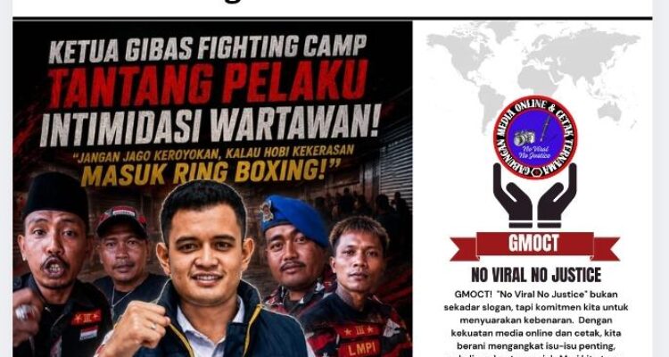 Ketua GIBAS Fighting Camp Tantang Pelaku Intimidasi Wartawan: "Sok Jago" Hobi Kekerasan? Masuk Ring Boxing Saja! 3