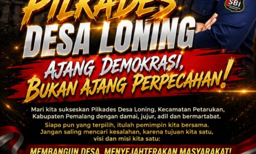 Pilkades Desa Loning Harus Jadi Ajang Persatuan, Bukan Saling Menjatuhkan 3