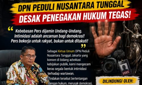 Kecam Intimidasi Wartawan KabarSBI.com, DPN Peduli Nusantara Tunggal Desak Penegakan Hukum Tegas 6