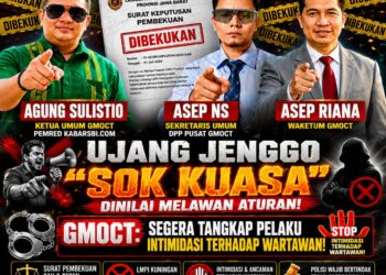Surat Pembekuan Sah: LMPI Kuningan Tak Berhak Beraktivitas, Ujang Jenggo “Sok Kuasa” Dinilai Melawan Aturan, GMOCT: Segera Tangkap Pelaku Intimidasi Terhadap Wartawan 16